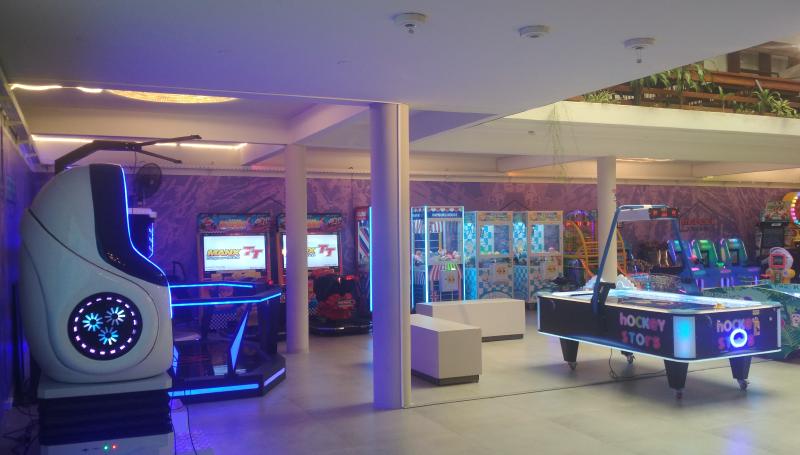 Vista general del Arcade Zone